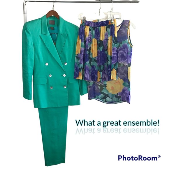 Gorgeous Linen Pantsuit - NWT - Picture 6 of 16